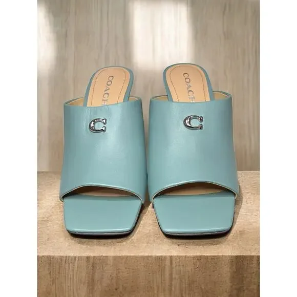 NWOT Coach CS085 Celeste Wedge Sandal Size 8B - Picture 4 of 9